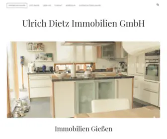 Dietz-Immobilien.de(Ulrich Dietz Immobilien GmbH) Screenshot