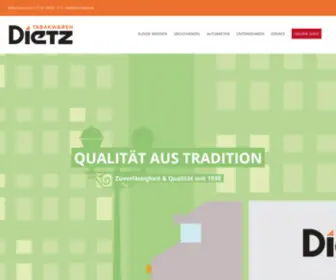 Dietz-Tabak.de(Tabakwaren Dietz) Screenshot