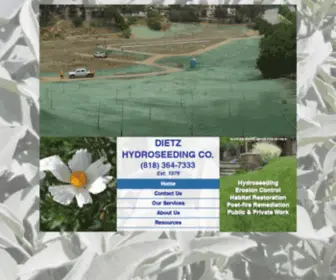 Dietzhydroseeding.com(Dietz Hydroseeding Co) Screenshot