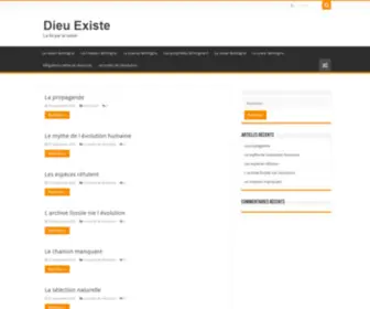 Dieu-Existe.com(La foi par la raison) Screenshot