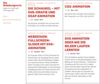 Diewebdesignerin.de(Gesammelte Lieblingsseiten) Screenshot