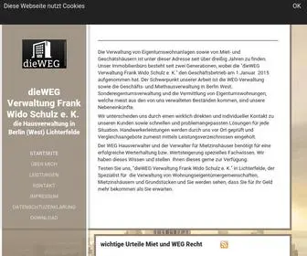 Dieweg.de(Hausverwaltung Berlin Lichterfelde) Screenshot