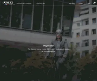 Diezz-Sport.com(DIEZZ Le spécialiste français de la protection) Screenshot