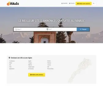 Difads.com(Annonces au Maroc gratuites. Vente et location d'immobilier) Screenshot