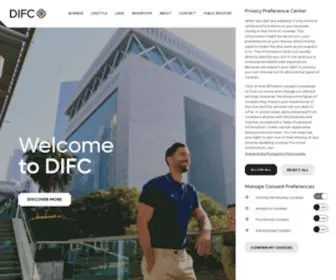 Difc.ae(The Leading International Financial Hub & Destination for Lifestyle) Screenshot