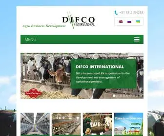 Difco.nl(Difco International) Screenshot