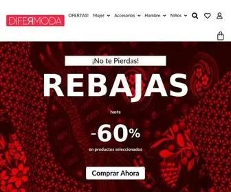 Difermoda.com(Desigual Panamá) Screenshot