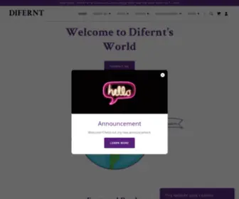 DiferntsWorld.net(Difernt) Screenshot