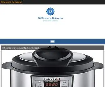Differencebetweenz.com(Difference Between Similar Terms & Objects) Screenshot