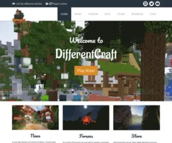 Differentcraft.net(Minecraft Survival Server) Screenshot