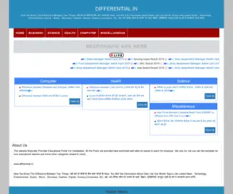 Differential.in(DIFFERENTIAL) Screenshot