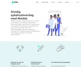 Diffia.no(Make healthcare Nimble) Screenshot