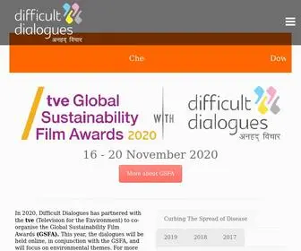 Difficultdialogues.in(Difficult Dialogues) Screenshot