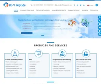 Difficultpeptide.com(KS-V Peptide) Screenshot