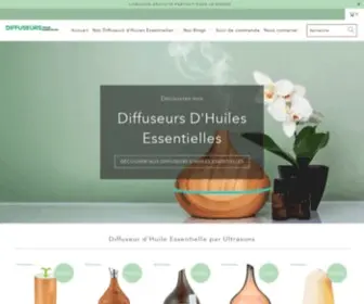 Diffuseurs-Huiles-Essentielles.fr(AromaLife) Screenshot