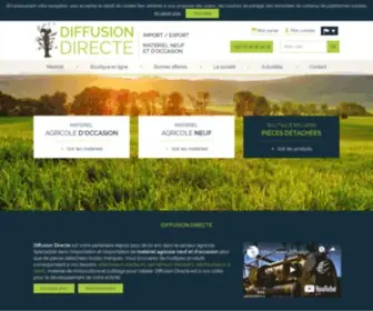 Diffusion-Directe.fr(Diffusion Directe : Matériel agricole neuf et d'occasion) Screenshot