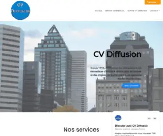 Diffusioncv.ca(CV Diffusion) Screenshot