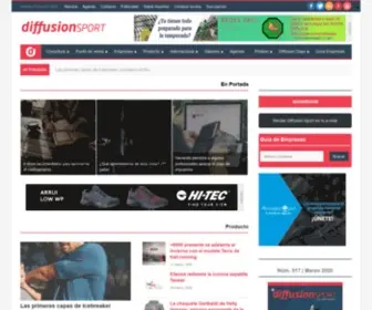 Diffusionsport.com(Diffusion Sport) Screenshot