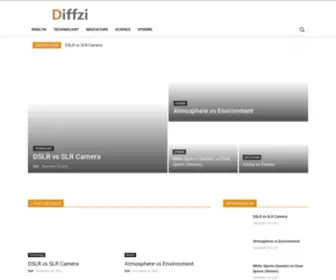 DiffZi.com(Difference Between Similar Terms and Objects) Screenshot