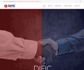 Dific.co.za(DIFIC Trading (Pty) Ltd) Screenshot
