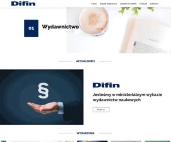 Difin.pl(Wydawnictwo) Screenshot