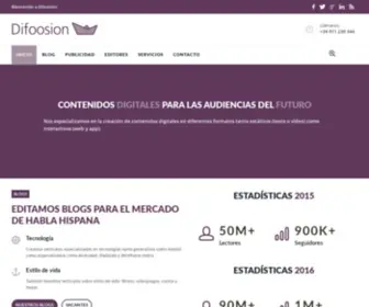 Difoosion.com(Inicio) Screenshot