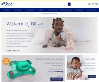 Difrax.com(Officiële Website) Screenshot