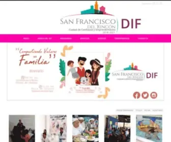 Difsanfranciscodelrincon.gob.mx(DIF San Francisco del Rincón) Screenshot
