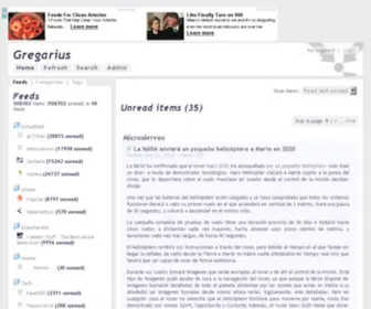 Difundelo.net(Gregarius) Screenshot