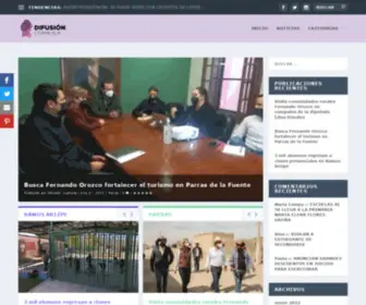 Difusioncoahuila.com(Difusion Coahuila) Screenshot