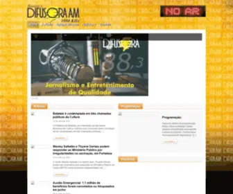 Difusorabatatais.com.br(Radio Difusora Batatais) Screenshot