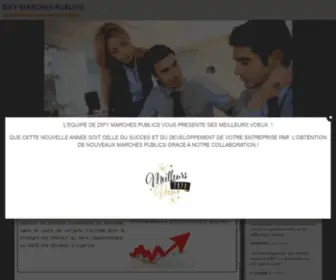 Dify-Marchespublics.com(REPONSE AUX APPELS D'OFFRES DES MARCHES PUBLICS) Screenshot