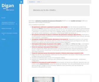 Digan.com(Digan Bienvenu sur le site DIGAN) Screenshot