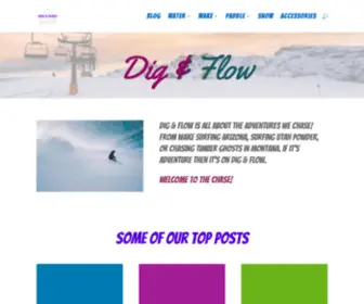 Digandflow.com(Dig and Flow) Screenshot