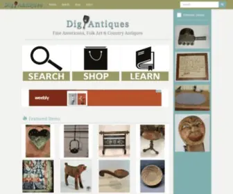 Digantiques.com(DigAntiques) Screenshot