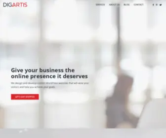 Digartis.co(WordPress Web Design and Development Agency) Screenshot