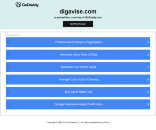 Digavise.com(Boise Web Design and Development) Screenshot