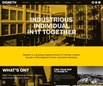 Digbeth.com(Home) Screenshot