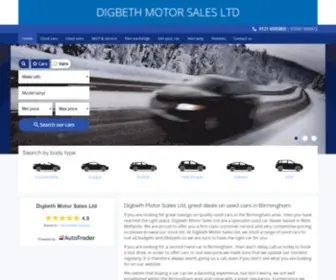 Digbethmotorsales.co.uk Screenshot