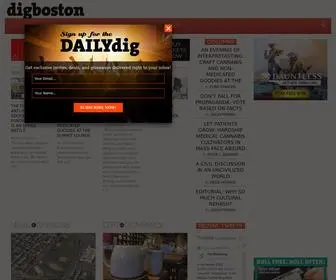 Digboston.com(Boston Arts Entertainment News Lifestyle) Screenshot