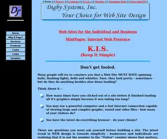 Digbysystems.com(Digby Systems Inc) Screenshot