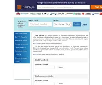 Digchips.com(DigChip IC database) Screenshot