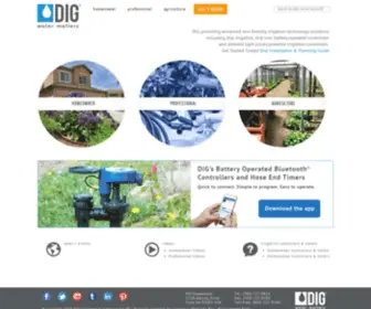Digcorp.com(Micro Irrigation) Screenshot
