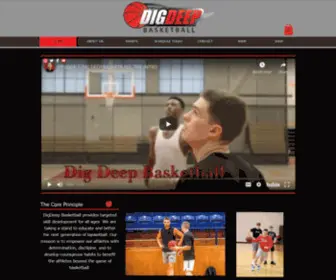 Digdeepbball.com(Targeted Basketball Player Development) Screenshot