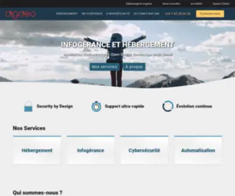 Digdeo.fr(Infogérance serveur et hébergement Cloud sécurisé) Screenshot