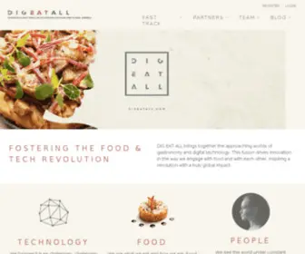 Digeatall.com(Food & Tech) Screenshot