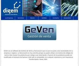 Digem.com.ar(: DIGEM :) Screenshot