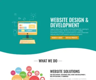 Digeratiwebcrafts.com(Web Design & Website Development Agency) Screenshot