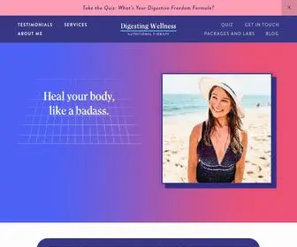 Digestingwellness.com(Digesting Wellness) Screenshot