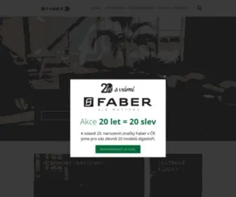 Digestore-Faber.cz(Designové digestoře a odsavače par) Screenshot